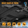 MAIKER 2PCS Roof Liner with Storage Organizer Bags Compatible with