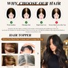 Mayouda Hair Toppers Long Lace Wavy Hair Toppers Pieces for
