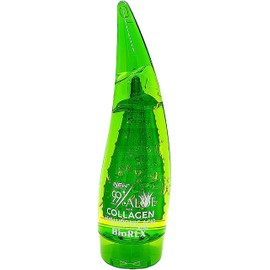 BioRLX by Créé 99% Purity Aloe Vera Gel with Collagen and Hyaluronic Acid for Face, Body and Hair & Soothing (2 pieces, 250ml)