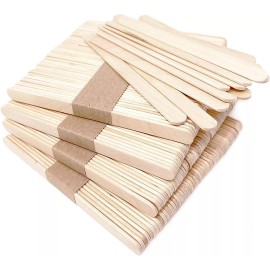 Karlash Jumbo Craft Sticks 6" Length (Pack of 200)