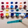 50 Tiras Vacías Para Pintura,tarros De Pintura, Recipientes