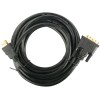 Fosmon 6FT HDMI to DVI D 24+1 Male Gold Adapter