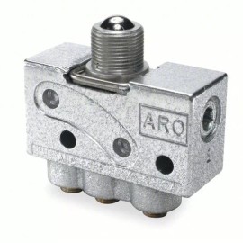 ARO 200 Series 3-Way Pneumatic Limit Control Valve 212-2-C Short Ball Roller