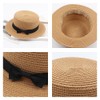 CLARAH wh170312201 Women's Straw Hat, Cankan Hat, Folding, Sun Protection,