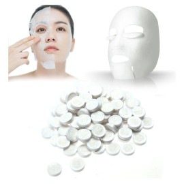 🔥 Mascarilla facial para piel todo tipo de piel universo en linea mask mascara facial comprimida pastilla algodon suave 150g y 0ml 100 packs de 100 unidades  Vitaminas y Minerales