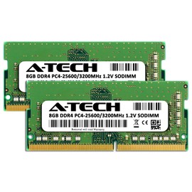 A-Tech 16GB Kit (2x8GB) RAM for Lenovo Legion 5/5i Pro Gaming Laptop | DDR4 3200MHz PC4-25600 SODIMM 1.2V 260-Pin Non-ECC SO-DIMM Memory Upgrade