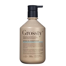 GROSSTY Batana Oil Conditioner for Dry, Damaged Hair, Nourish, Repair, Hydrate, and Strengthen Hair for Softness & Shine 16.9 FL OZ