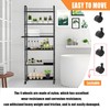 Seadasyoon 6 Tier 10in Slim Rolling Storage Cart with Handle,