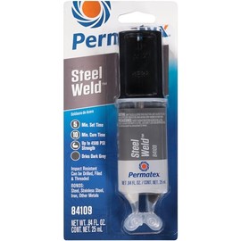 Permatex - 84109 PermaPoxy epoxi multimetal de 4 minutos, 0.84 oz, 0.84 onzas