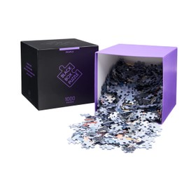 Black Box Puzzle 1000 Pieces, Blackbox Puzzle with Surprise Motif without Template, Impossible Puzzle Heavy for Adults and Children from 14 Years, Puzzle Box People Edition 2021