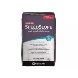 Custom SpeedSlope Rapid Setting Sloping Mortar - 50 Lb