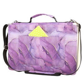 Lbxgap Portable Colored 480 Individual Slots Pencil case Organizer with Shoulder Strap Printing Pattern for Watercolor Pens or Markers, Pencil Case Organizer for Artist