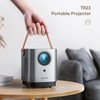 [Unique Handle Design] Mini-Projector, Mini Projector with 5G WiFi and