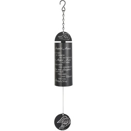 Carson Wind Chime-Cylinder Sonnet-Angels' Arms-Black (22")