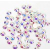 XIULI Rhinestone DIY Nail Decorating and Clothing, High Lighting, White