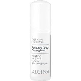 ALCINA Cleansing Foam - 1 x 50 ml - For All Skin - Cleans Mild and Thoroughly - Removes Long-Lasting Makeup - For a Clean and Relaxed Skin Feeling - Can be Used Daily - With Panthenol