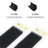 Individual Eyelashes, Volume Eyelashes, C-0.18, 8–15 mm Mix Eyelash Extensions,