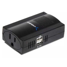 SABRENT PW-C15M 150w Power Inverter with Fan 12v DC to 120v AC