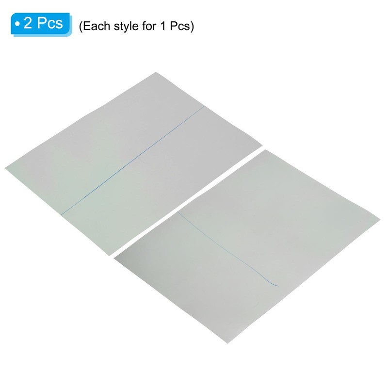 PATIKIL 12.9" Polarized Film Sheets, 2 Pack Adhesive Polarizer Linear