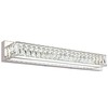 ZUZITO Modern Bathroom Light Fixtures Over Mirror 30 inch Crystal