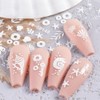 5D Embossed Ocean Nail Stickers Summer Nail Stickers Summer Nail