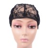 YANTAISIYU 2 pcs/lot Wig Caps for Making Wigs with Elastic