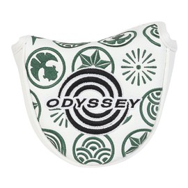 ODYSSEY Putter Head Cover F MLT SUMMER WHT/GRN 25 (For Putter) White/Green