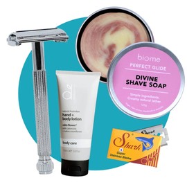 Dindi Naturals Women's Shave Kit Bundle