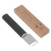 Leather Cutting Knife Stainless Steel Incisive Blade Wooden Handle Glossy
