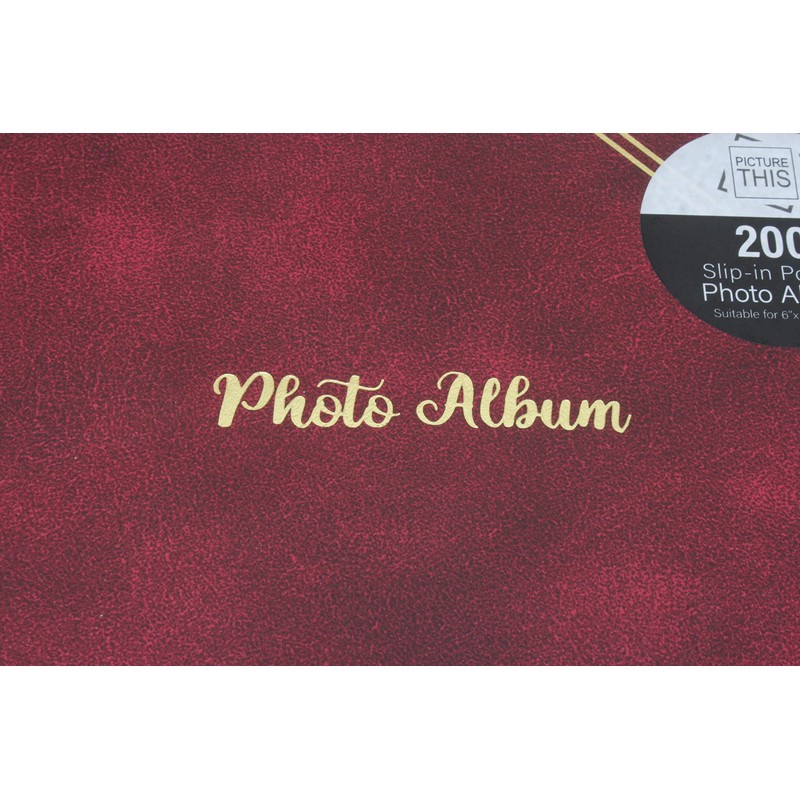 Common Carp Photo Album 200 Slots 6x4 Photographs Free Engraving