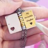 My Little Star Book Necklace, My Incredible Daughter Book Pendant
