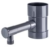 KADAX Rain Collector 100 mm, Rainwater Collector for Downpipe, Rain