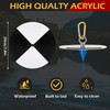 BUWUSMU 7.87 Inch Plastic Secchi Disk Set - Secchi Disc