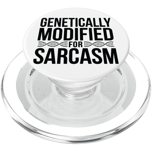 Sarcastic Genealogy DNA Test Genetics Biologist Sarcasm PopSockets PopGrip for