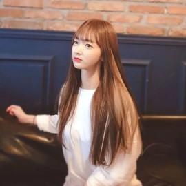 Mocha blonde straight hair extensions trendy fashion partial wig (WFHVCFH) / 모카블론드직모붙임머리 트렌디한 패션부분가발 (WFHVCFH)