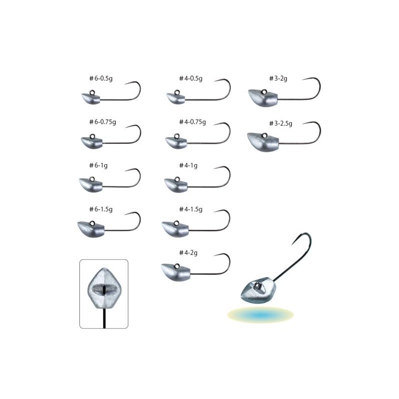Gamakatsu Jighead Assist Hook Yoihime Cobra #3 -2.5g.