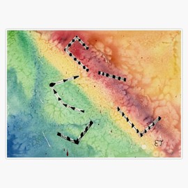 Abstraxis avec du sel Un Bumper Sticker Vinyl Decal 5"