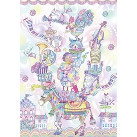 108 Piece Jigsaw Puzzle ECONECO Bremen's Musician (7.2 x 10.1 inches)