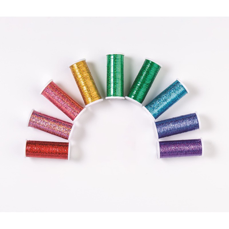Superior Threads Glitter Hologram Embroidery Thread 400 yds Spool; 202