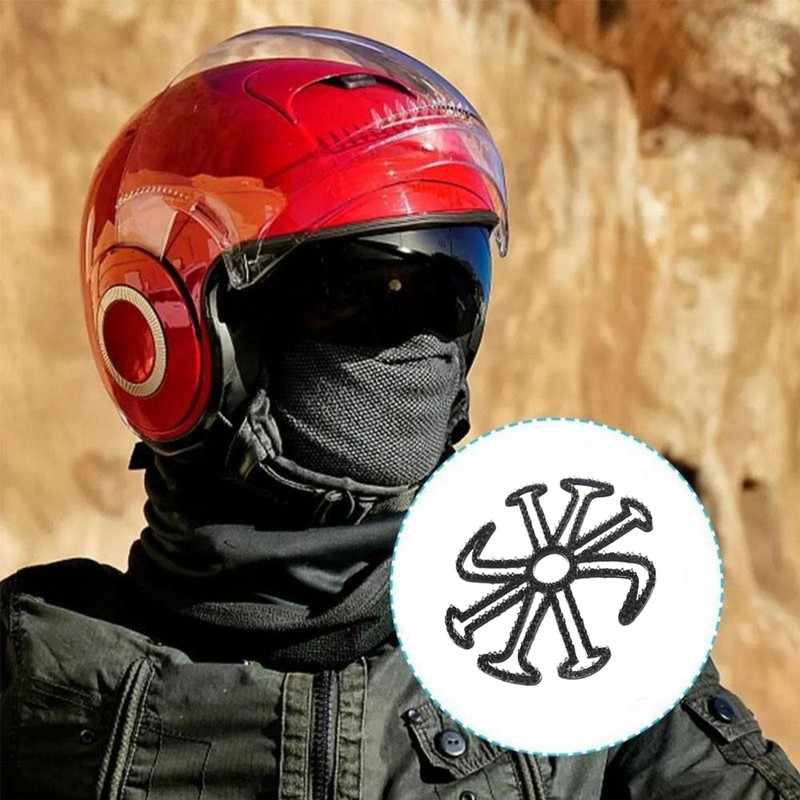 ヘルメット用ベンチレーションライナー ヘルメット インナーパッド 髪型が崩れない ムレ防止 防滑・吸汗速乾設計 工具不要取り付け 男女兼用 (ブラック)