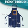 SC Products Baldi Funny Aprons for Men with 2 Storage