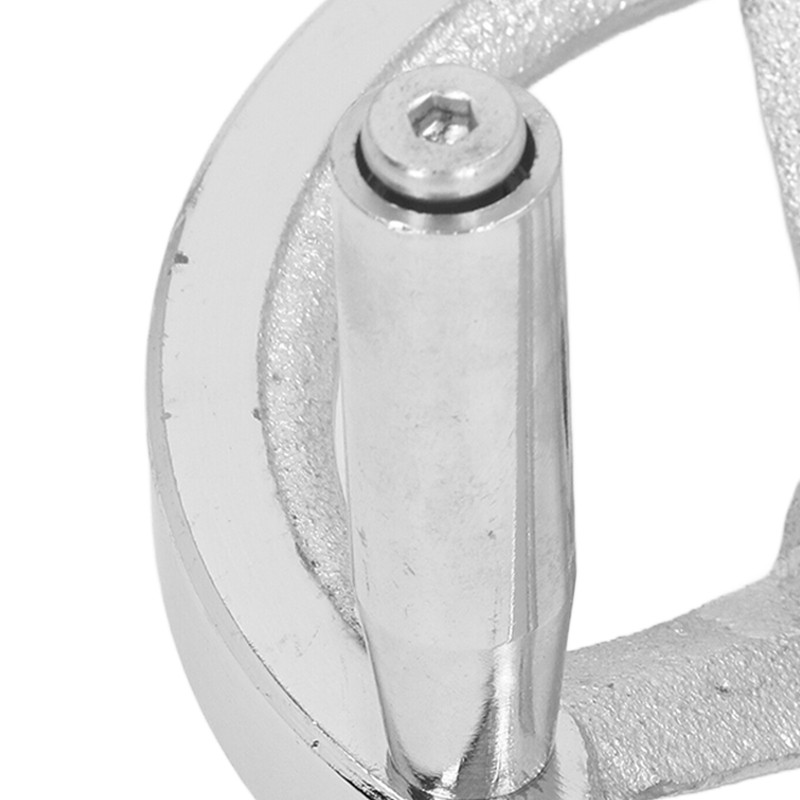 3 Spoke Hand Wheel with Revolving Handle Cast Iron Round