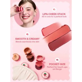 SHEGLAM Crema Multiuso Mejillas y Labios - Very Cherry