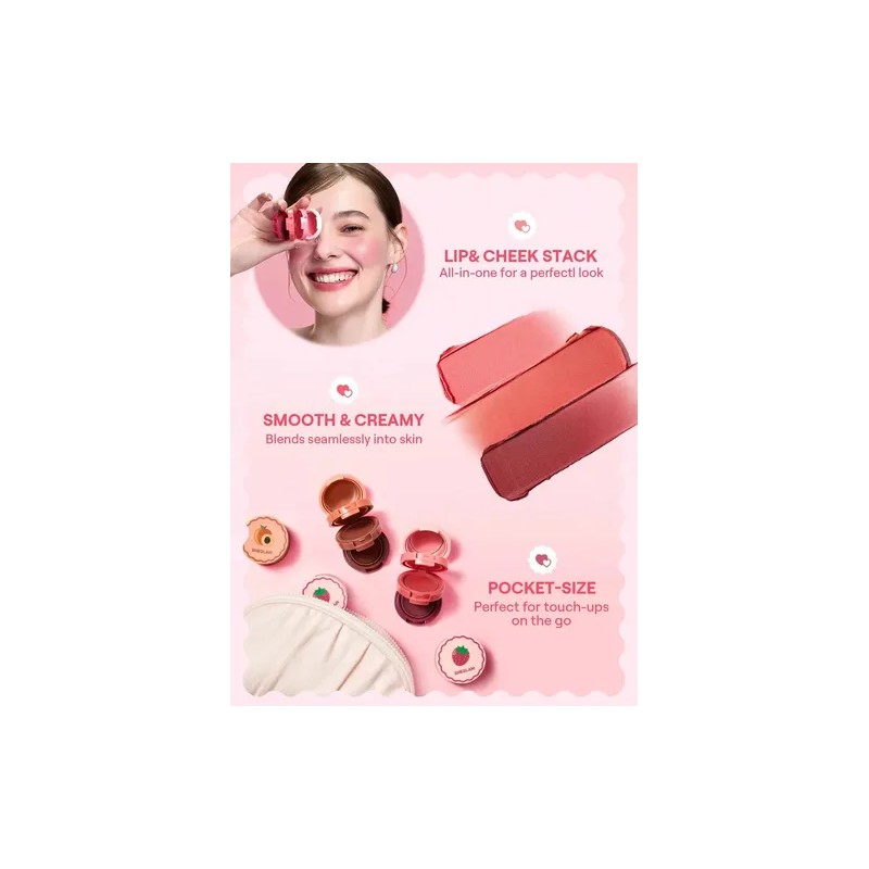SHEGLAM Crema Multiuso Mejillas y Labios - Very Cherry