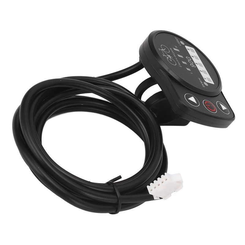 36V 48V Electric Bike LED Meter Speed Battery Power Headlight