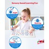 Coogam Magnetic Letters Practicing Board, Magnets Tracing ABC Alphabet Board