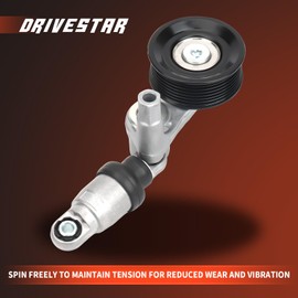 DRIVESTAR 311705A2A02 Belt Tensioners Assembly with Pulley Compatible for 2013 2014 2015 2016 2017 Honda Accord 2016 2017 Civic L4 2.0L 2015 2016 CR-V L4 2.4L 2015 2016 2017 Acura TLX L4