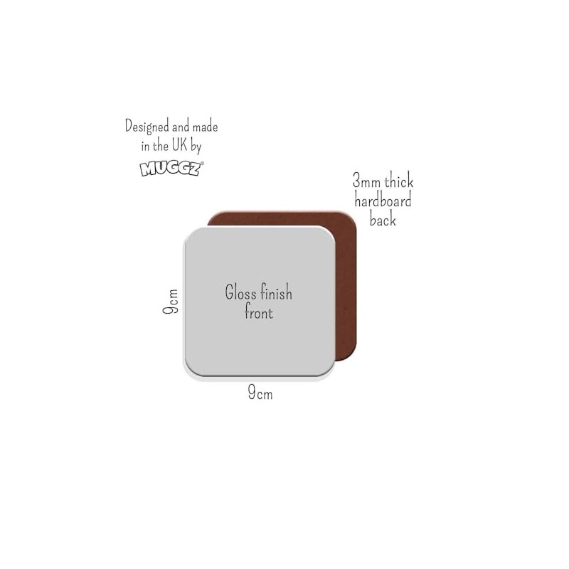 Coaster for Cat Owner - The Cat's Rules - Giftset