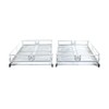 Origami 2-Pack Steel Sliding Pullout Drawer & Cabinet Organizer, Adjustable