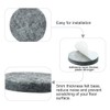 uxcell 40pcs Furniture Pads Round 3/4" Self-Stick Non-Slip Anti-Scratch Reduce